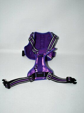 Rabbitgoo Tactical Dog Harness, SMALL Purple Camo, No Pull Vest, NWT